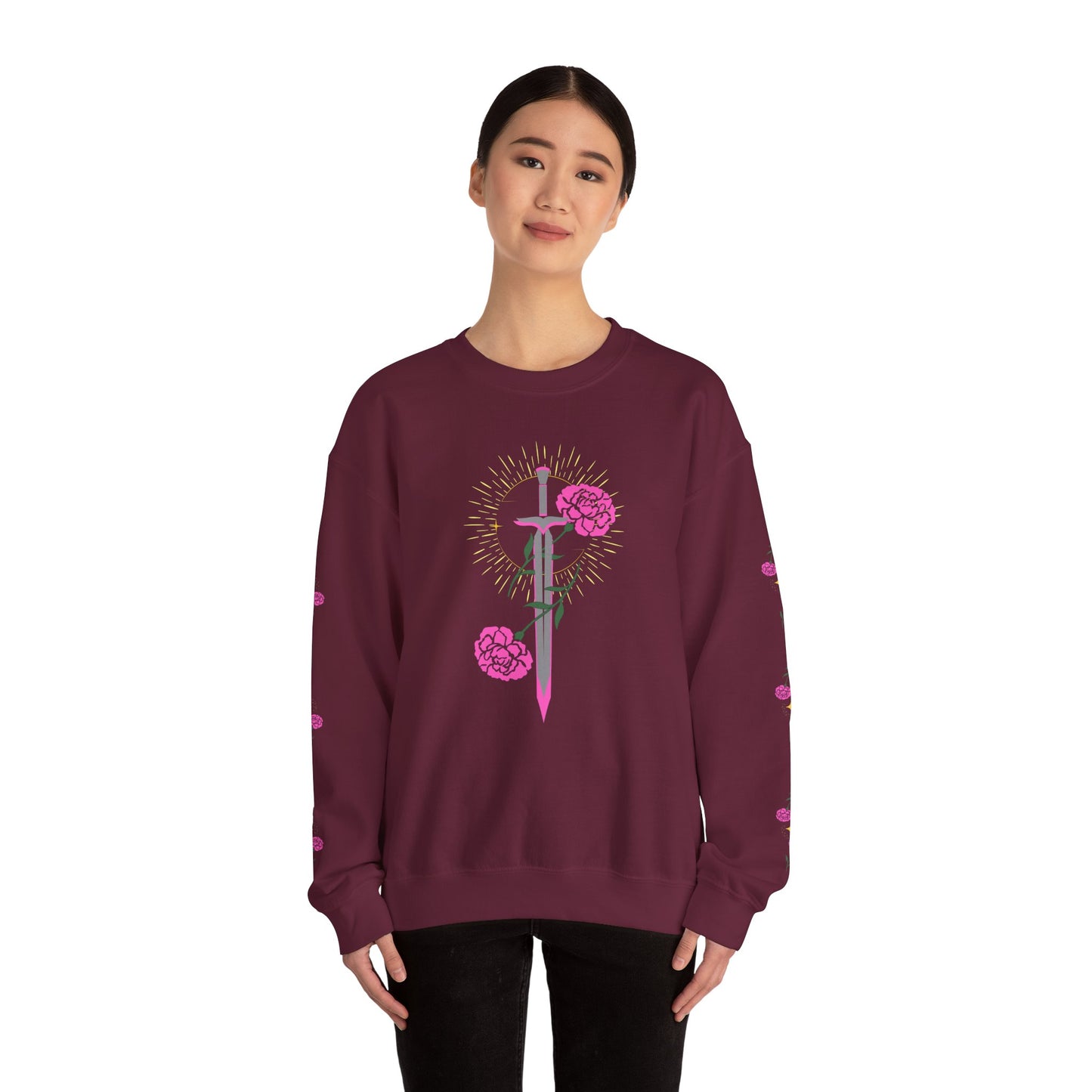 Carnation Enchanted Sword Sweatshirt