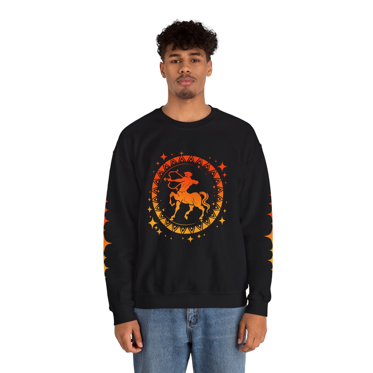 Tribal Circle Sagittarius Archer Sweatshirt