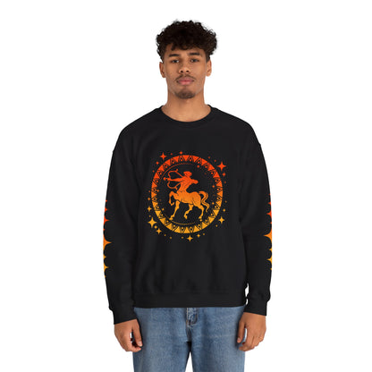 Tribal Circle Sagittarius Archer Sweatshirt