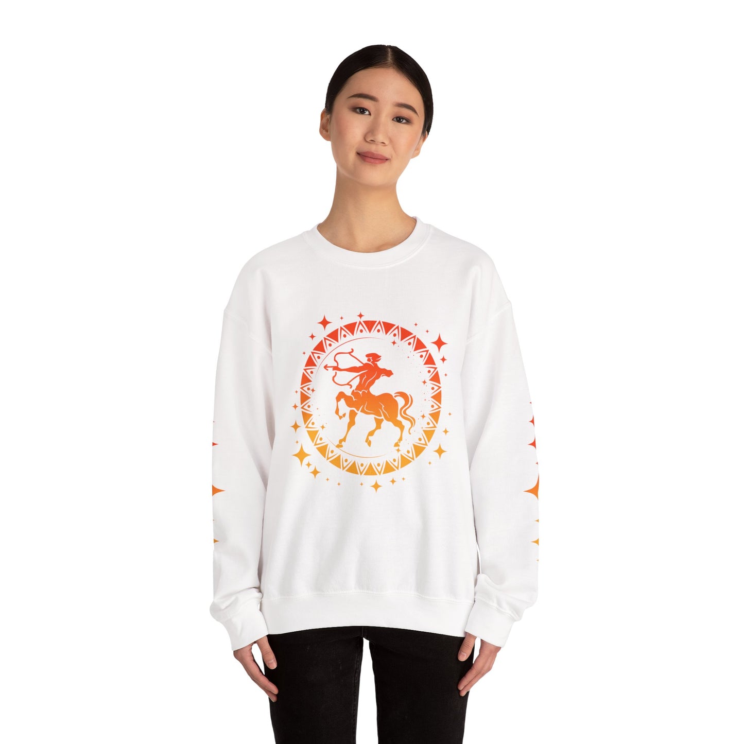 Tribal Circle Sagittarius Archer Sweatshirt