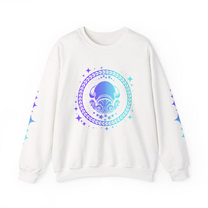 Tribal Circle Aquarius Water Bearer Sweatshirt