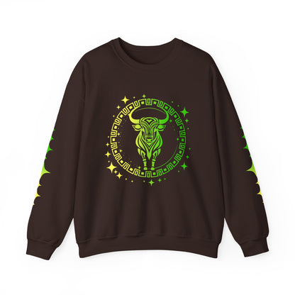 Tribal Circle Taurus Bull Sweatshirt