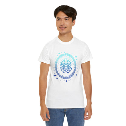 Tribal Circle Scorpio Scorpion Unisex Heavy Cotton Tee
