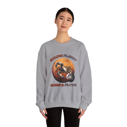Scorpio Ruling Planet Sweatshirt