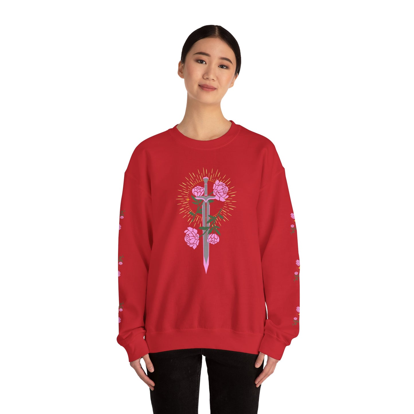 Peony Enchanted Sword Sweatshirt