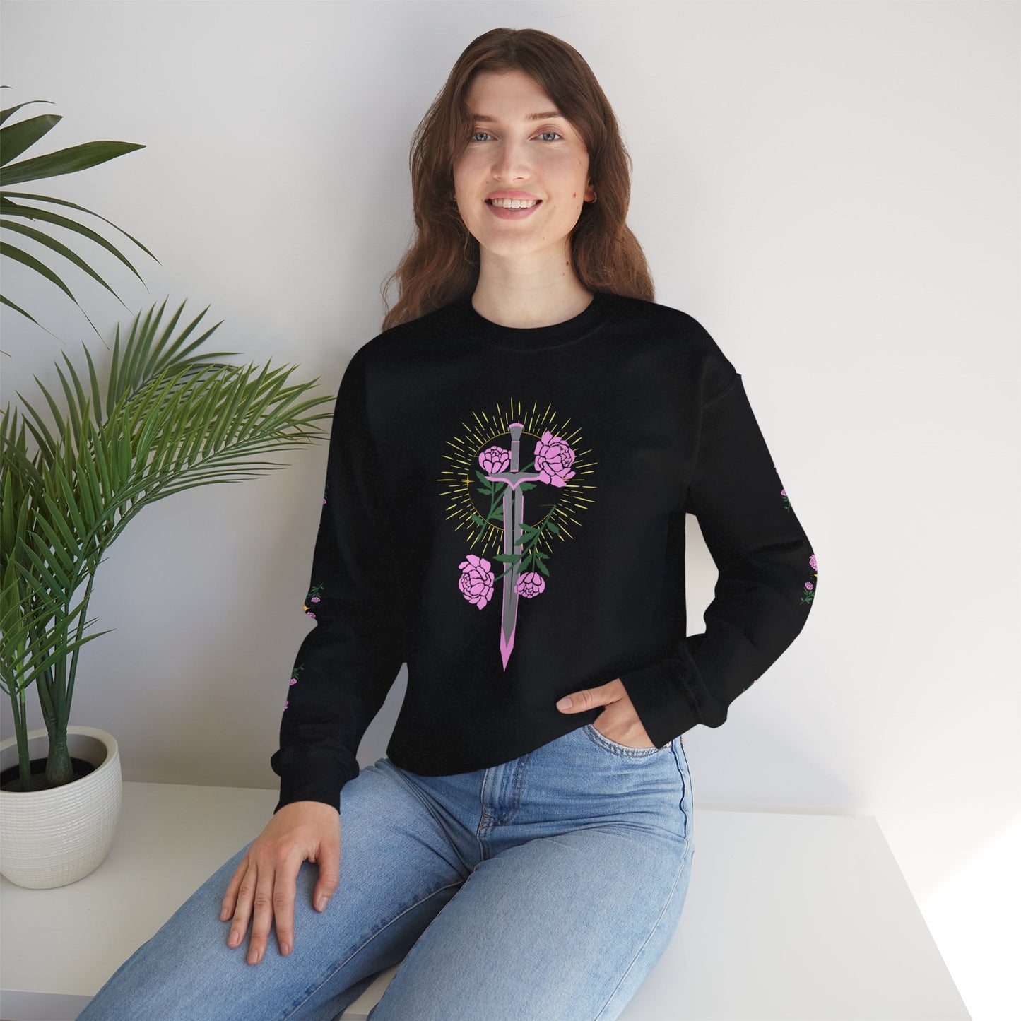 Peony Enchanted Sword Sweatshirt