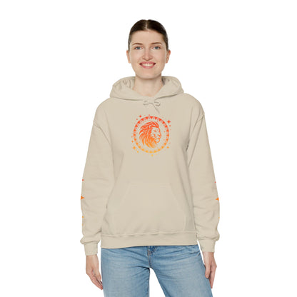Tribal Circle Leo Lion Heavy Blend™ Hoodie