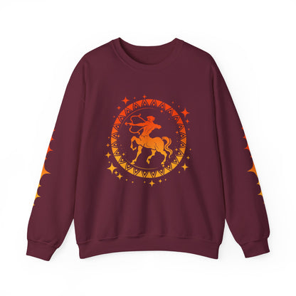 Tribal Circle Sagittarius Archer Sweatshirt