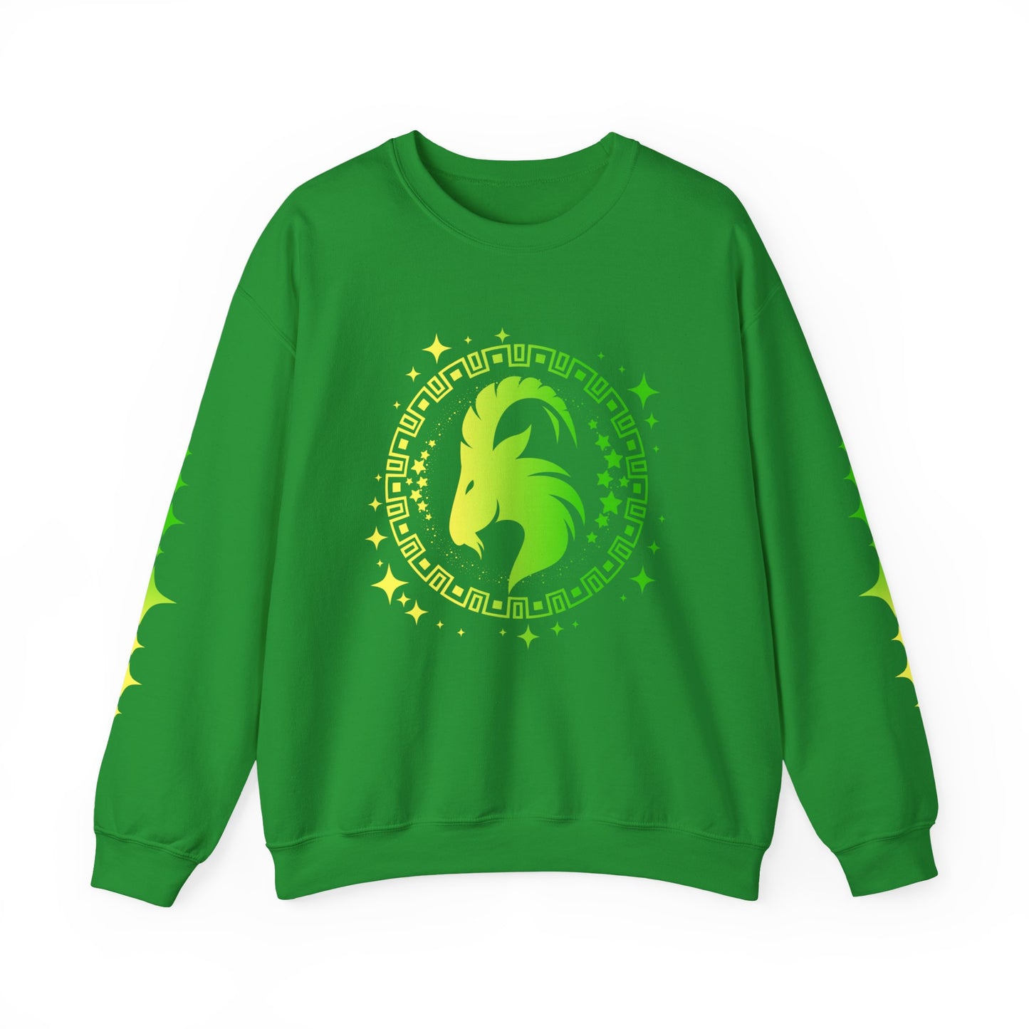 Tribal Circle Capricorn Goat Sweatshirt
