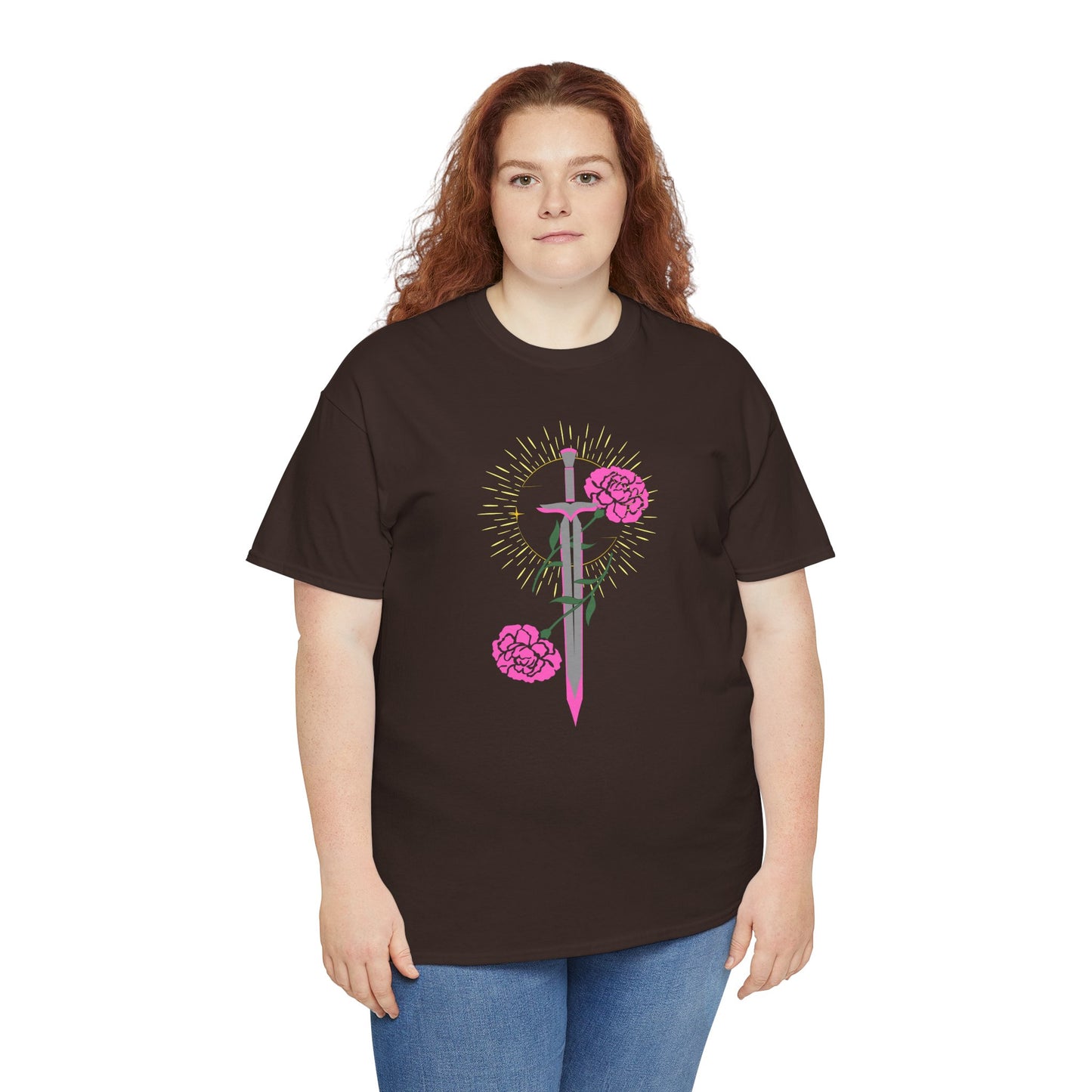 Carnation Enchanted Sword tee