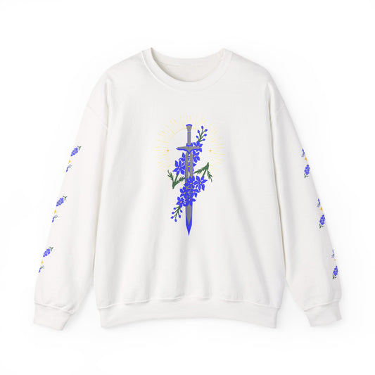 Larkspur Enchanted Sword Sweatshirt