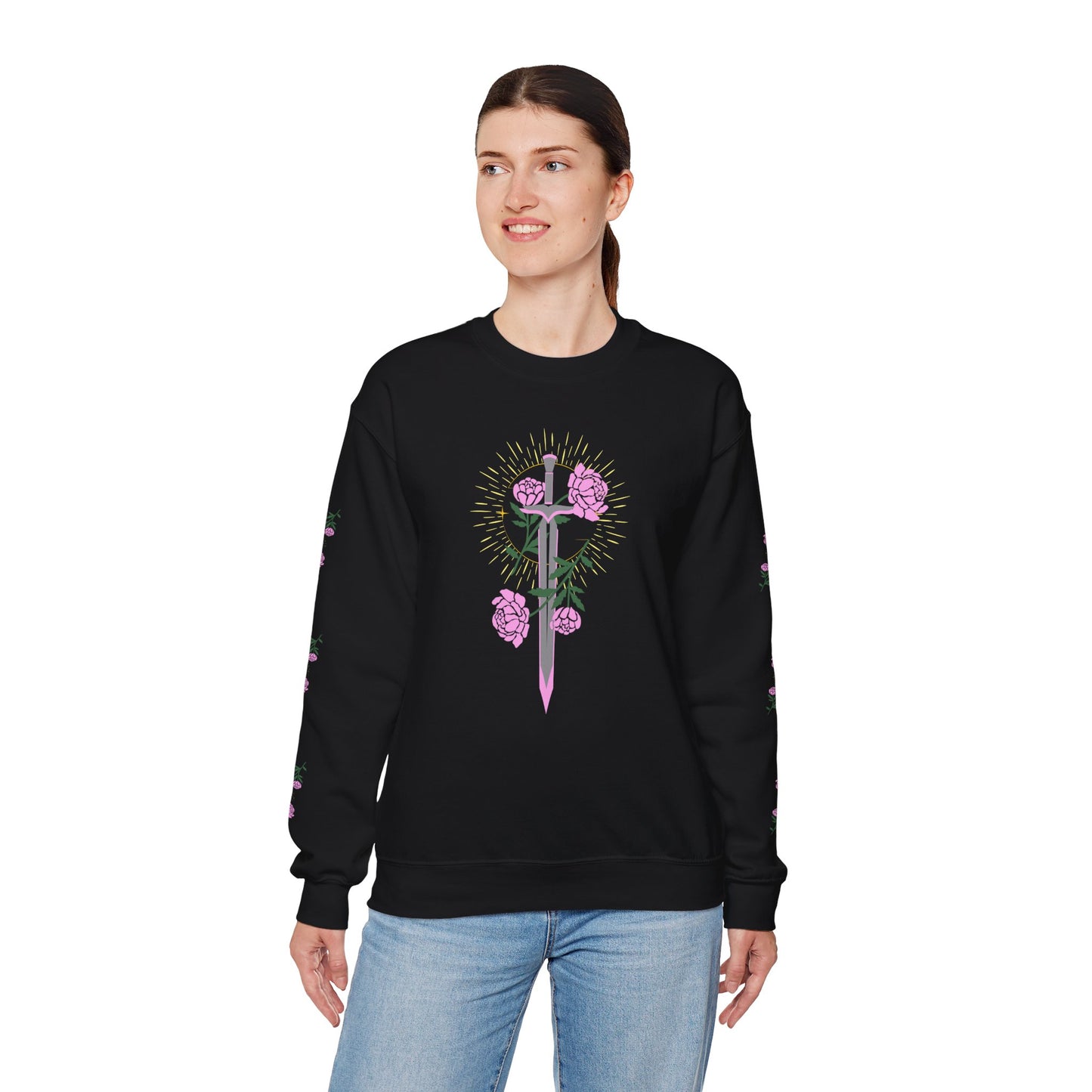 Peony Enchanted Sword Sweatshirt