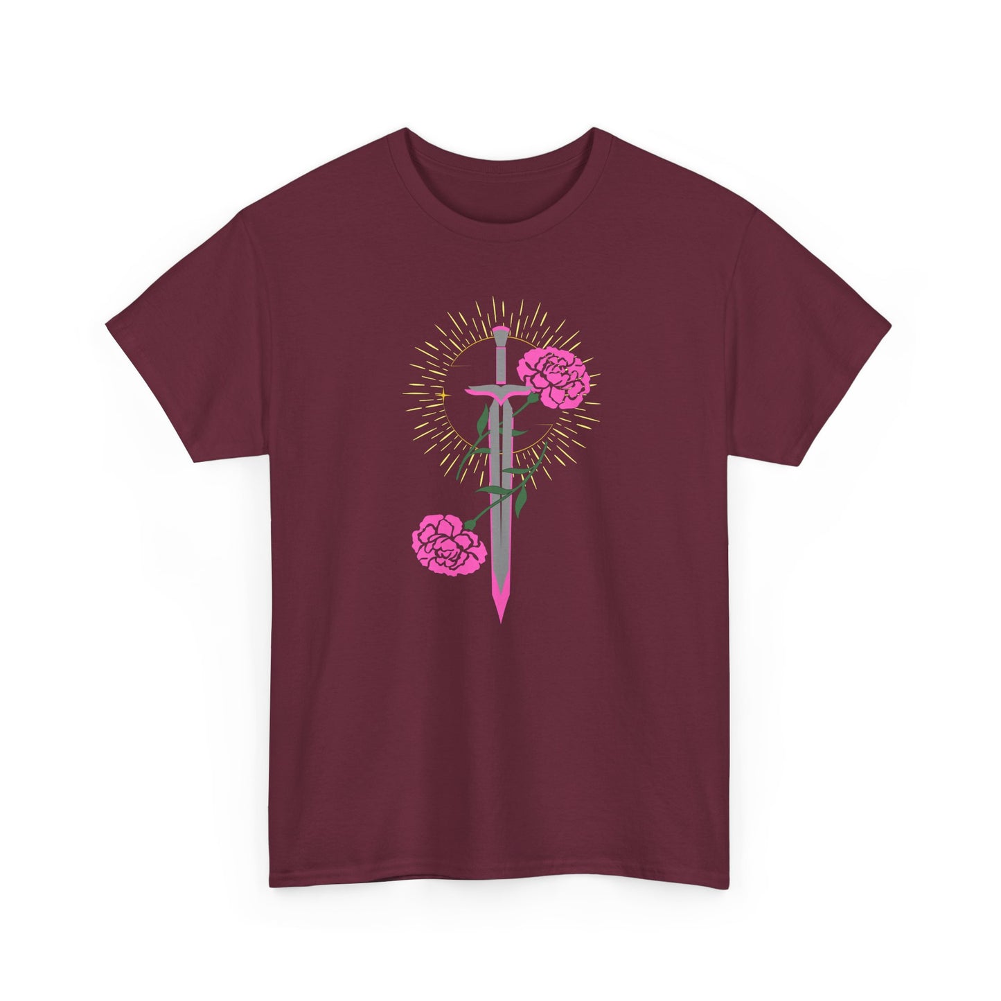 Carnation Enchanted Sword tee