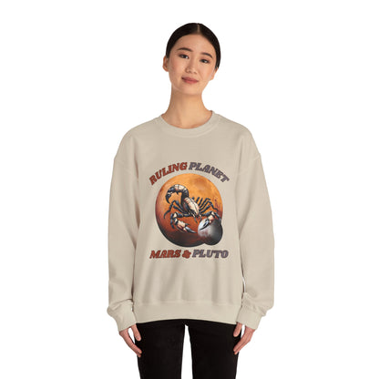 Scorpio Ruling Planet Sweatshirt