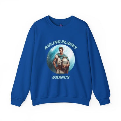 Aquarius Ruling Planet Sweatshirt