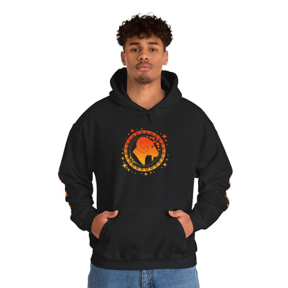 Tribal Circle Aries Ram Heavy Blend™ Hoodie
