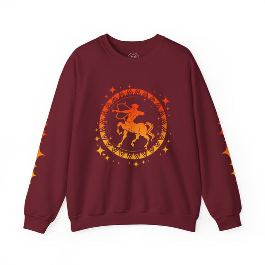 Tribal Circle Sagittarius Archer Sweatshirt