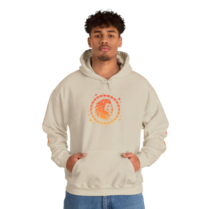 Tribal Circle Leo Lion Heavy Blend™ Hoodie