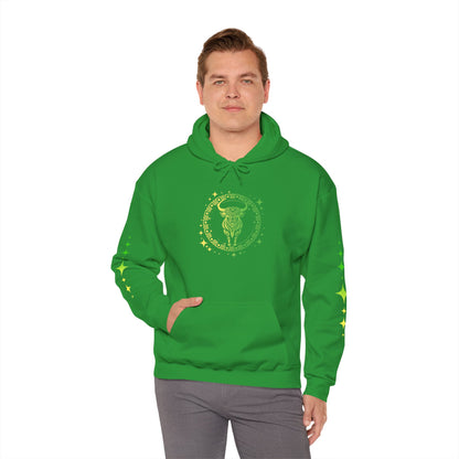 Tribal Circle Taurus Bull Heavy Blend™ Hoodie