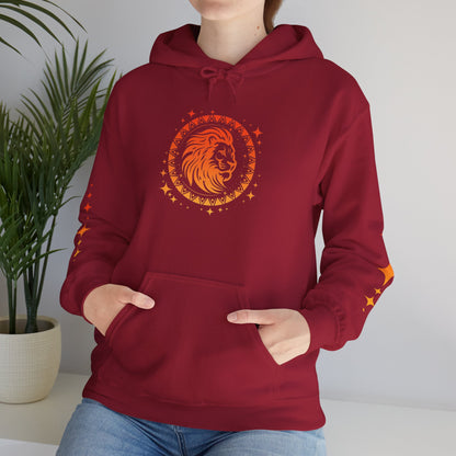 Tribal Circle Leo Lion Heavy Blend™ Hoodie
