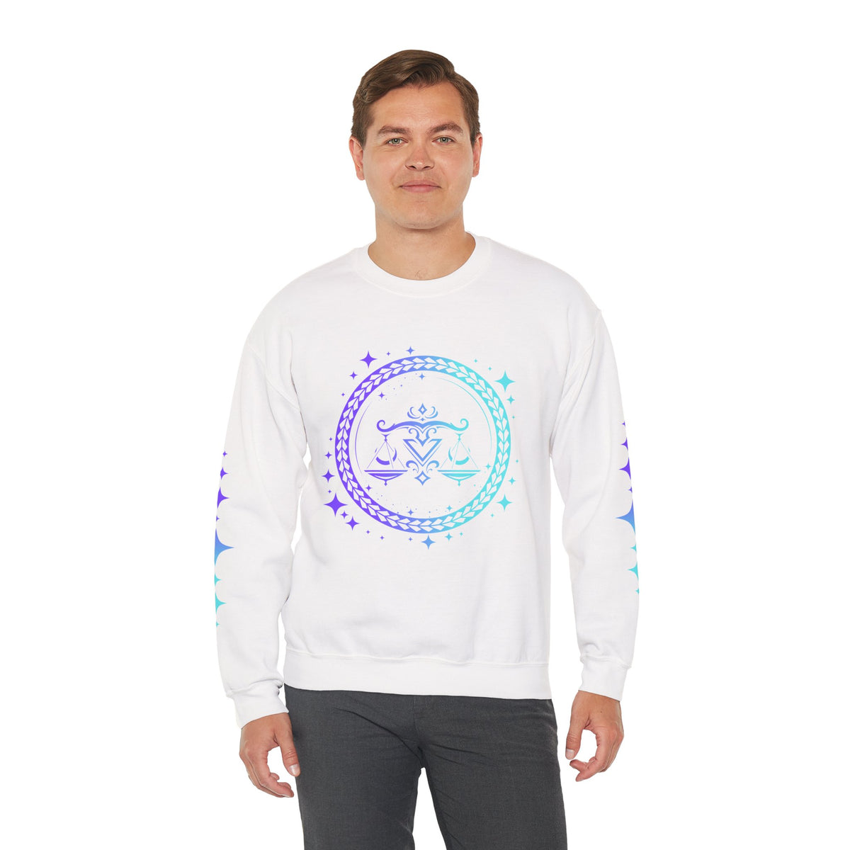 Tribal Circle Libra Scales Sweatshirt