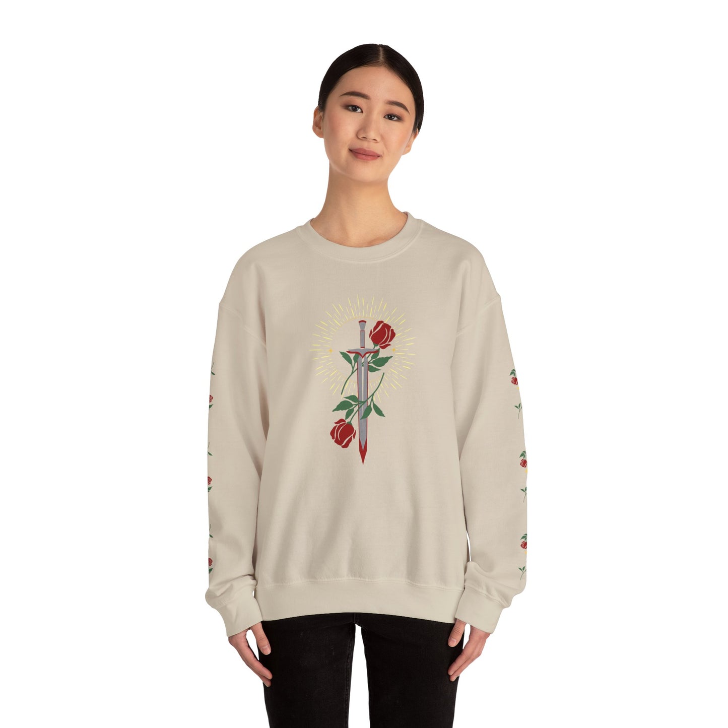 Rose Enchanted Sword Sweatshirt