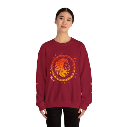 Tribal Circle Leo Lion Sweatshirt