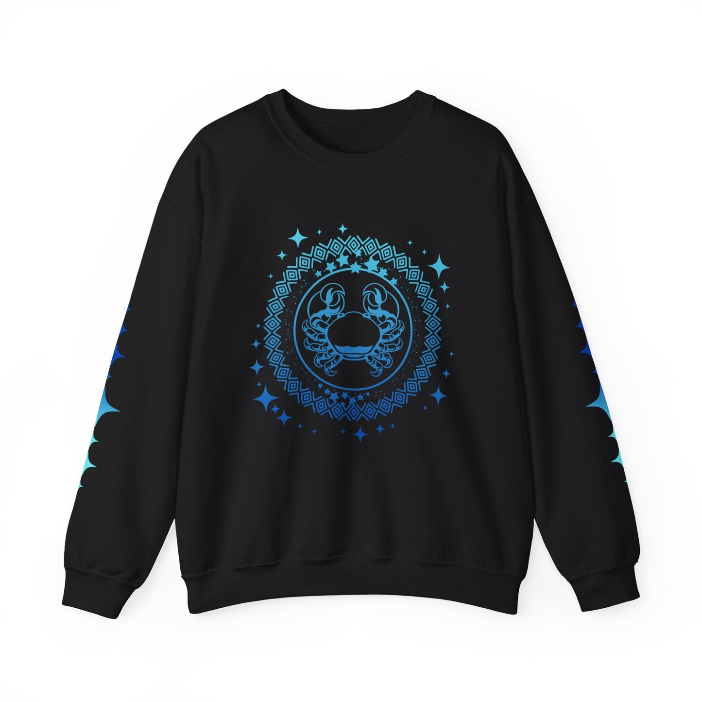 Tribal Circle Cancer Crab Sweatshirt
