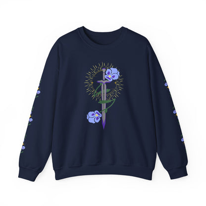 Violet Enchanted Sword Sweatshirt