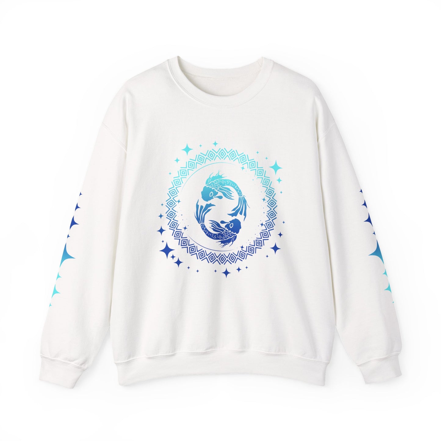 Tribal Circle Pisces Twin Fish Sweatshirt