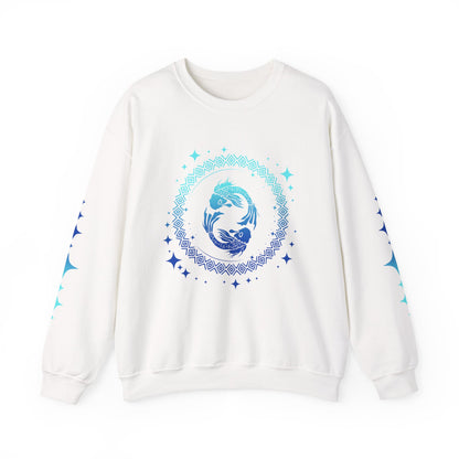Tribal Circle Pisces Twin Fish Sweatshirt