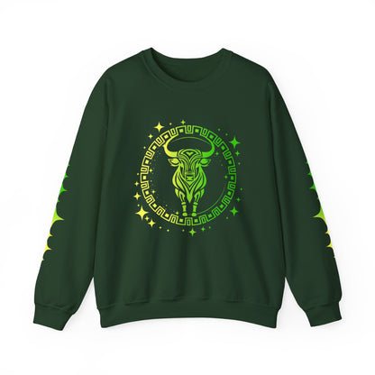Tribal Circle Taurus Bull Sweatshirt