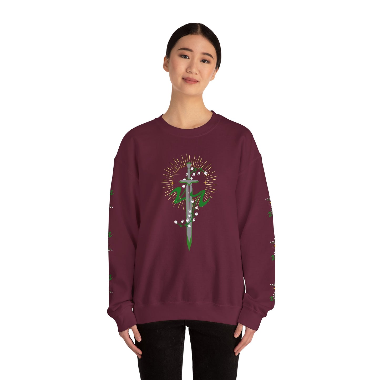 Lily of the Valley Enchanted Sword Sweatshirt