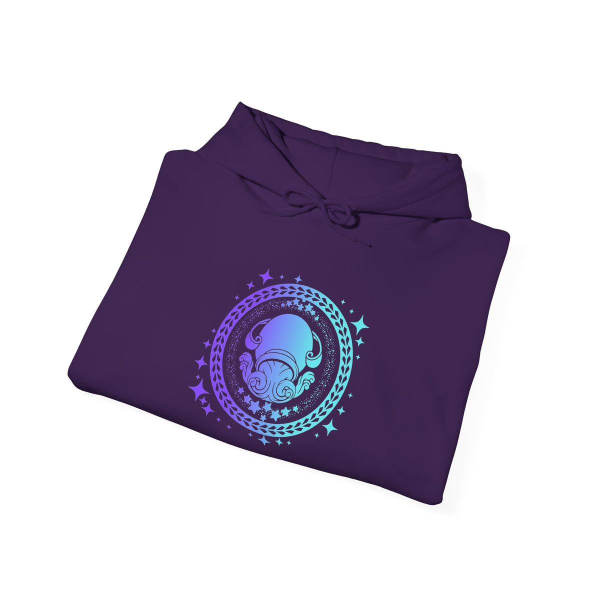 Tribal Circle Aquarius Water Bearer Unisex Heavy Blend™ Hoodie