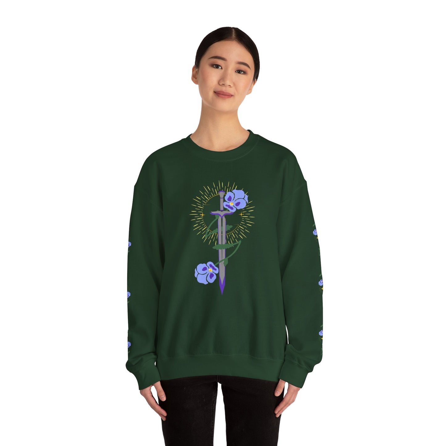 Violet Enchanted Sword Sweatshirt