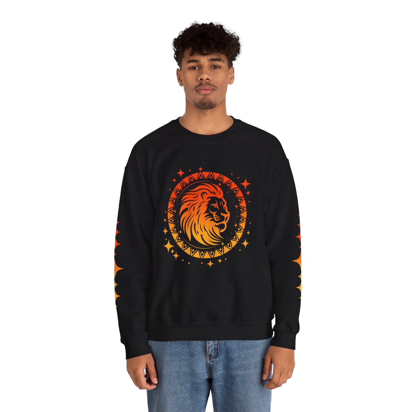Tribal Circle Leo Lion Sweatshirt