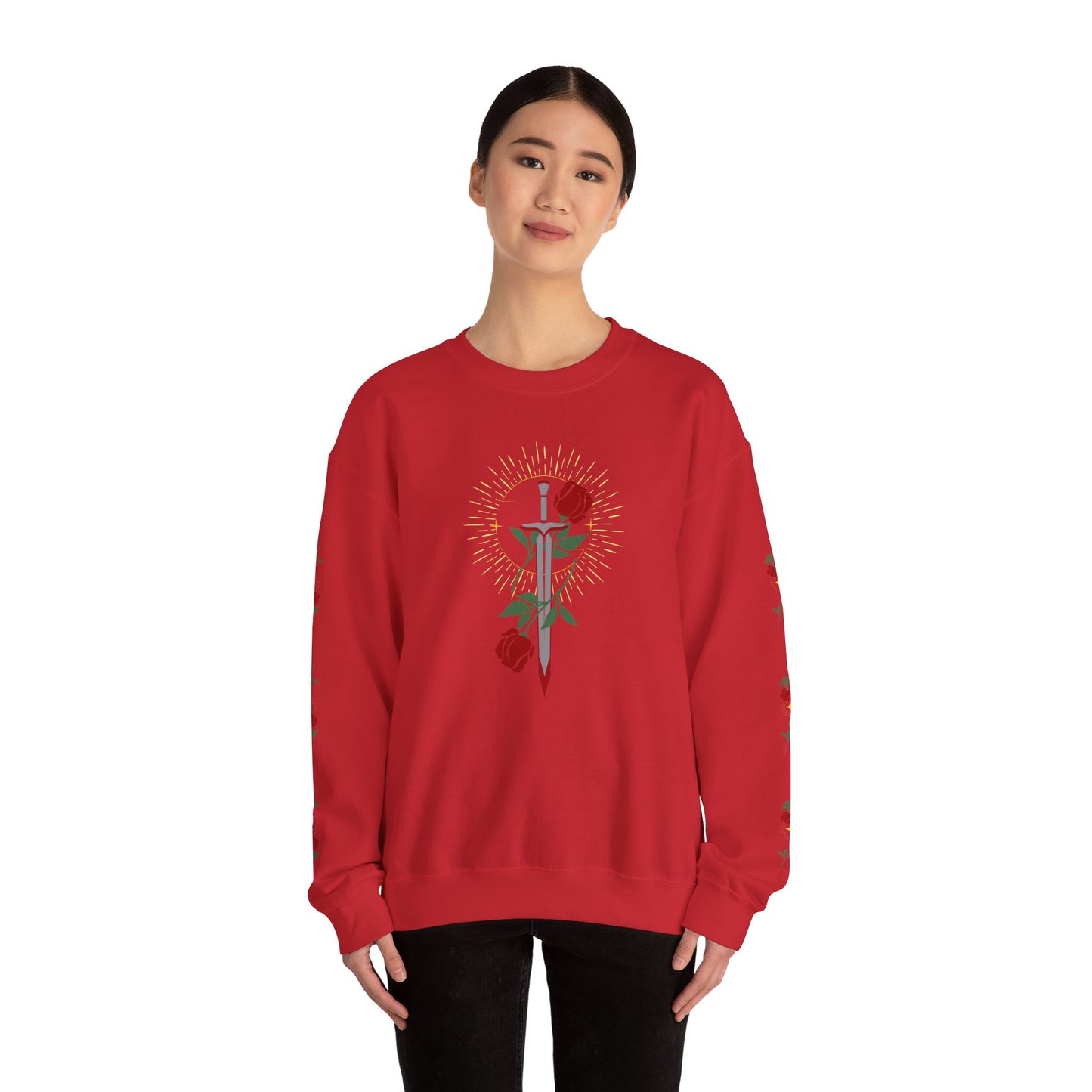 Rose Enchanted Sword Sweatshirt