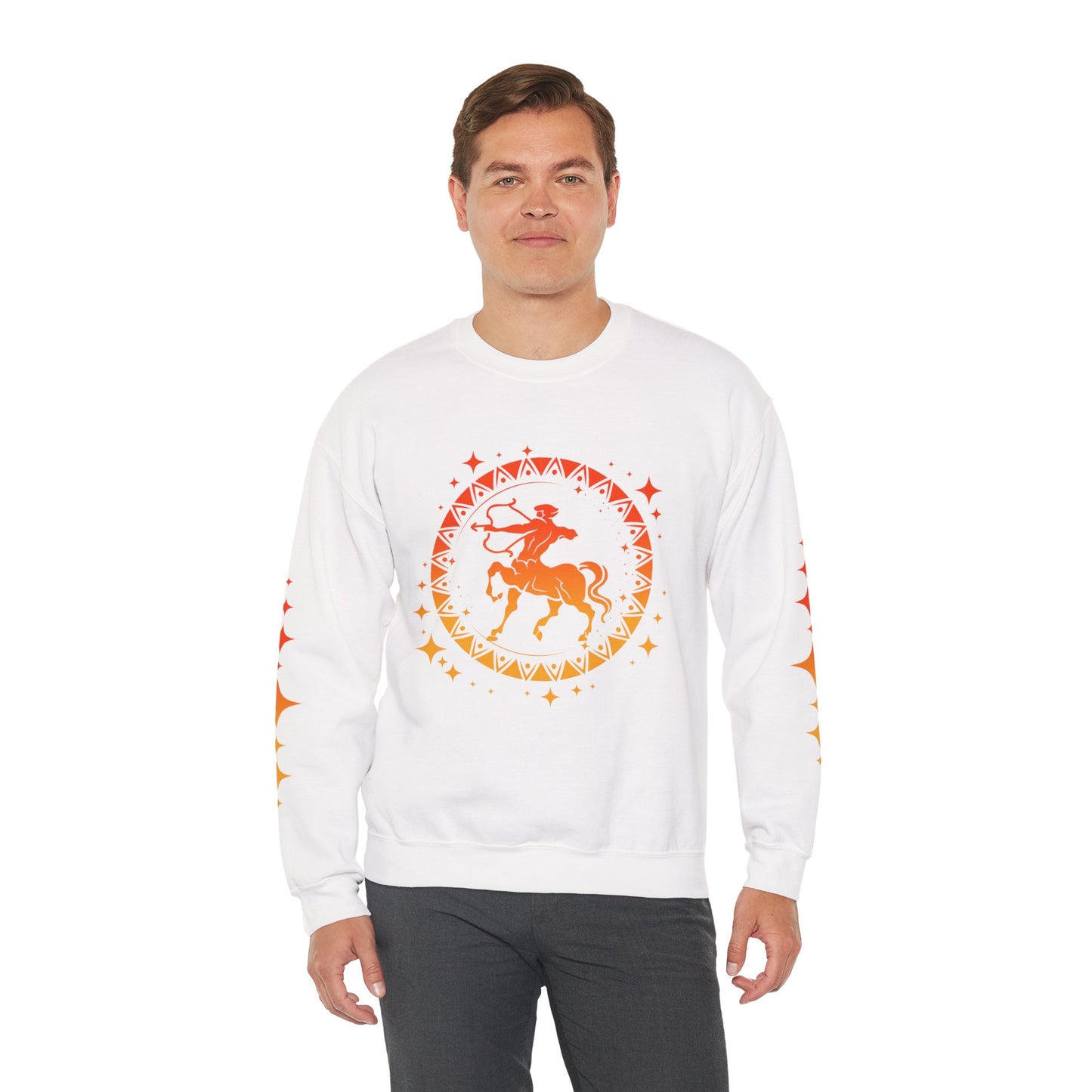 Tribal Circle Sagittarius Archer Sweatshirt