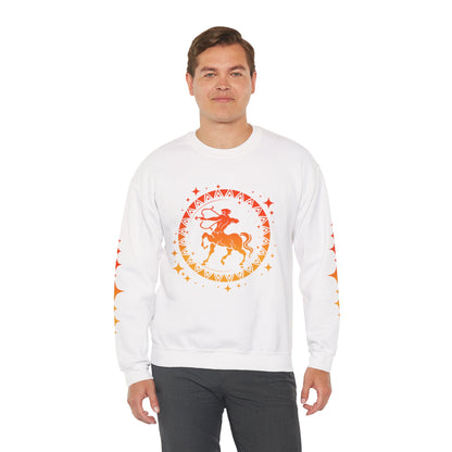 Tribal Circle Sagittarius Archer Sweatshirt