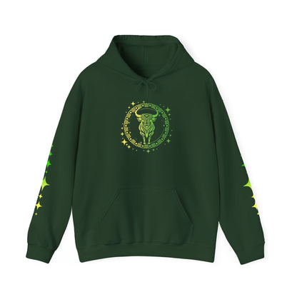 Tribal Circle Taurus Bull Heavy Blend™ Hoodie