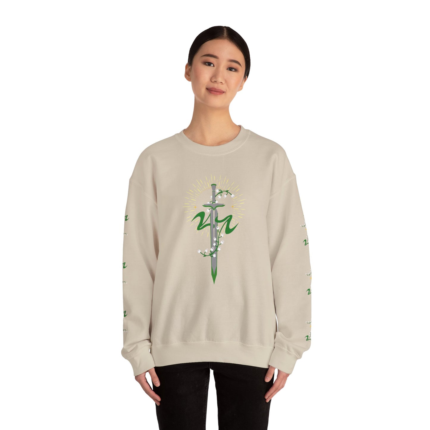 Lily of the Valley Enchanted Sword Sweatshirt