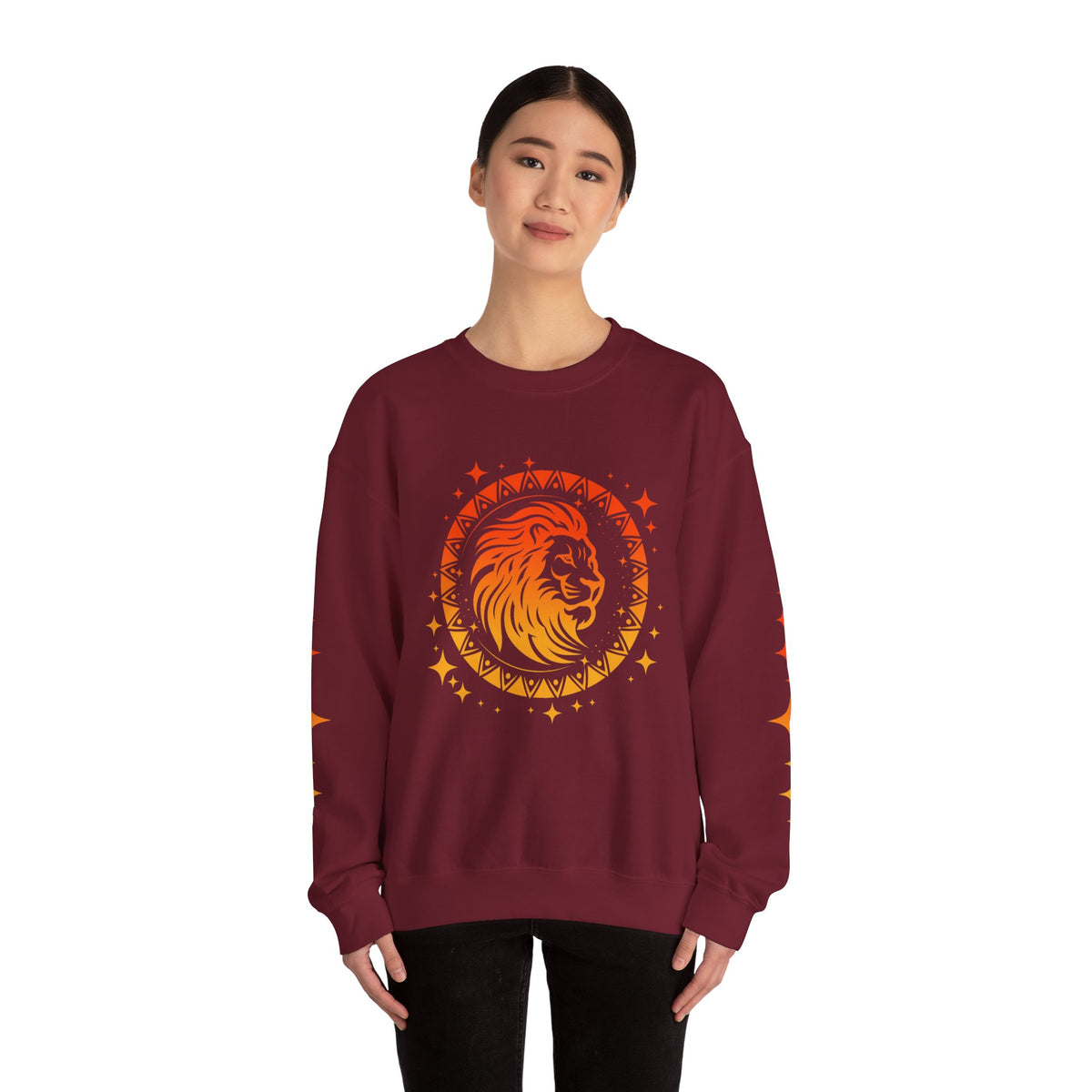 Tribal Circle Leo Lion Sweatshirt