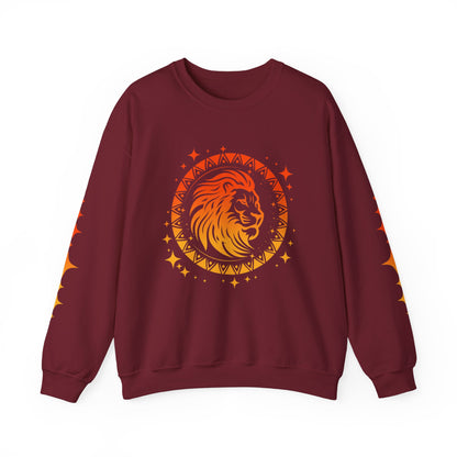 Tribal Circle Leo Lion Sweatshirt