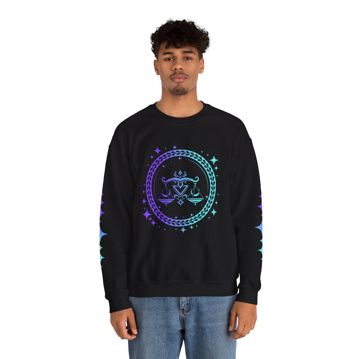 Tribal Circle Libra Scales Sweatshirt