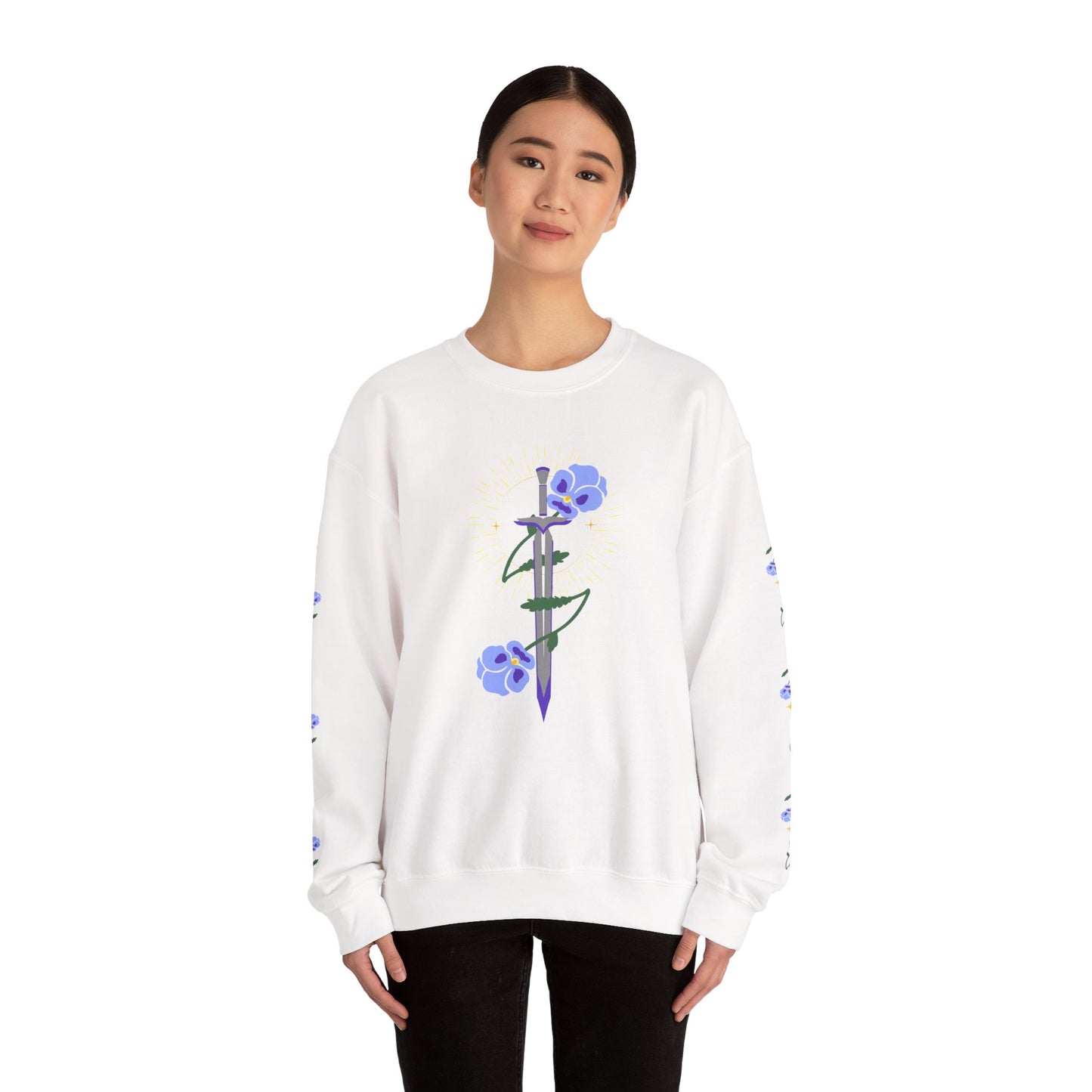Violet Enchanted Sword Sweatshirt