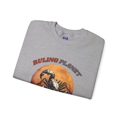 Scorpio Ruling Planet Sweatshirt