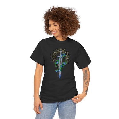 Morning Glory Enchanted Sword tee