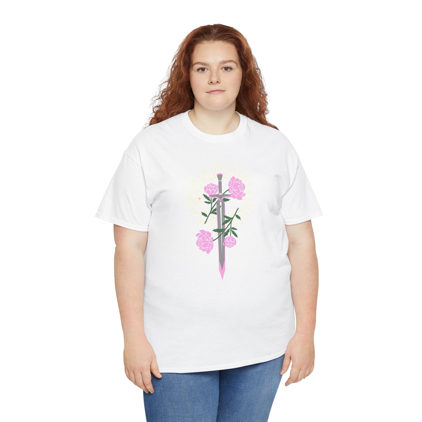 Peony Enchanted Sword tee