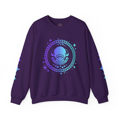 Tribal Circle Aquarius Water Bearer Sweatshirt