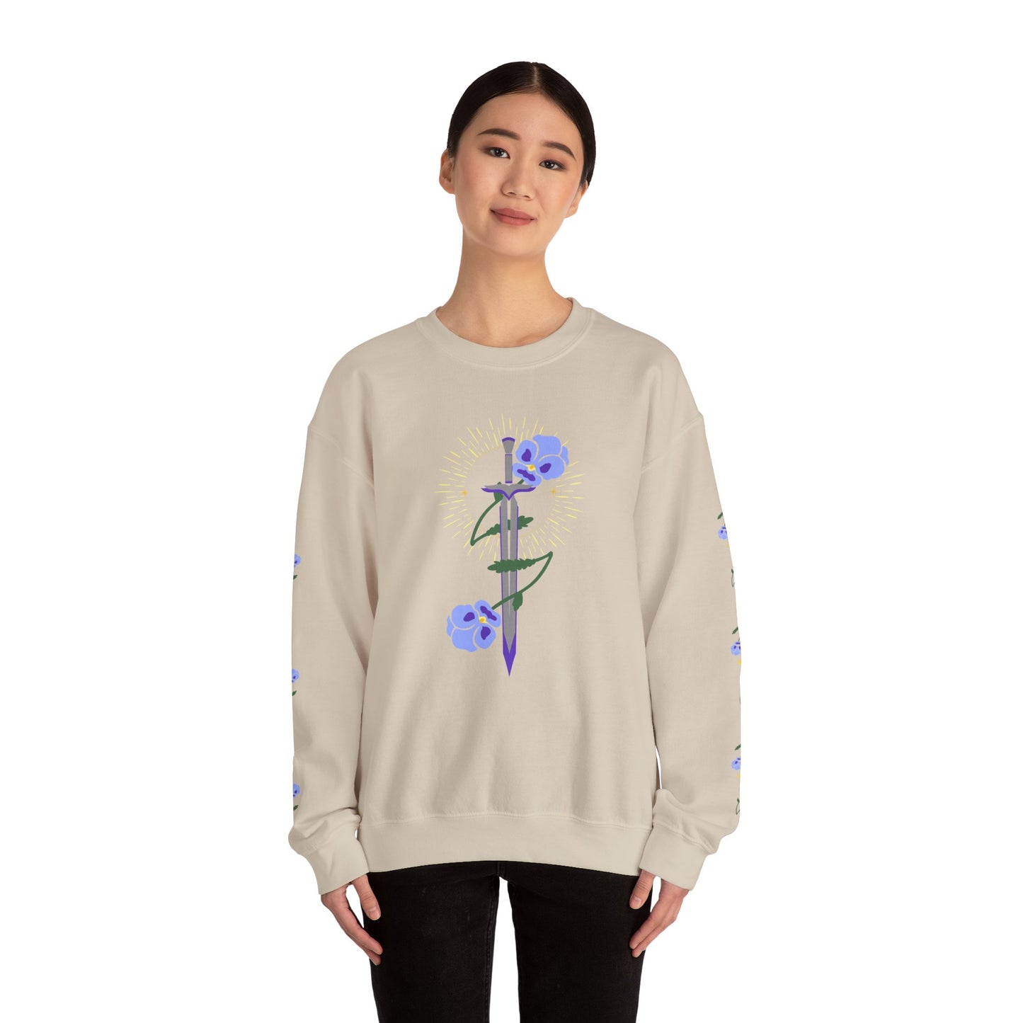 Violet Enchanted Sword Sweatshirt